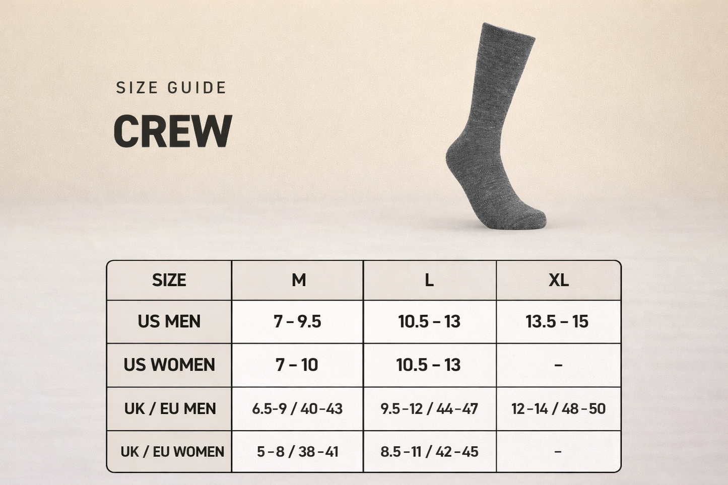 Alpaca Crew Socks - Everyday