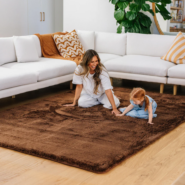 Mello Deluxe Shaggy Relax Mat - 35mm Memory Foam - View 2