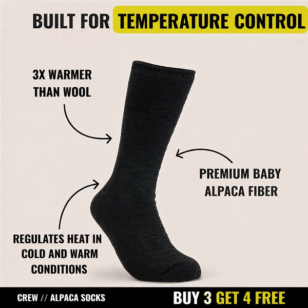 Alpaca Crew Socks - Everyday