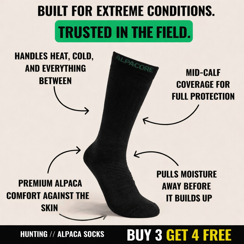Alpaca Hunting Socks - Thermal