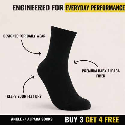 Alpaca Ankle Socks - Everyday