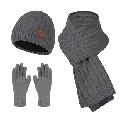 Alpaca Winter Set [Beanie + Gloves + Scarf]