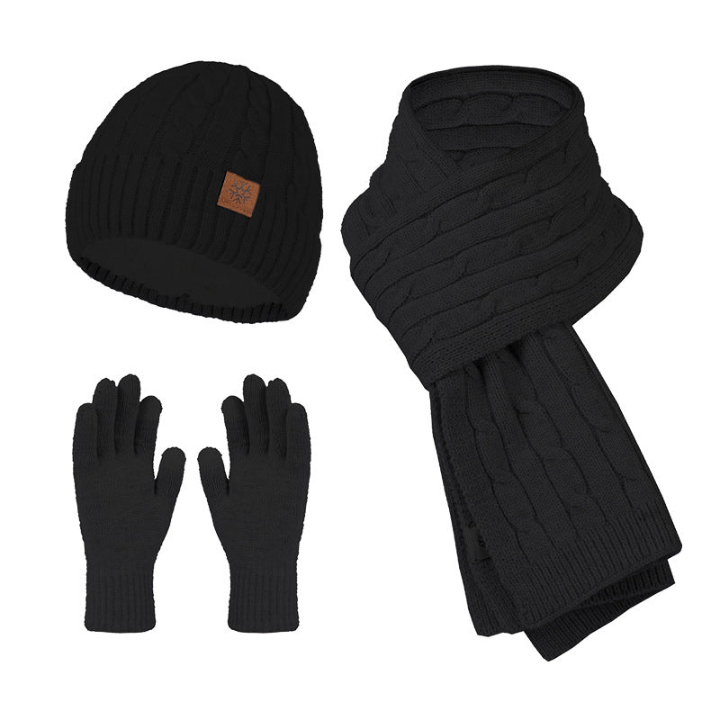 Alpaca Winter Set [Beanie + Gloves + Scarf]
