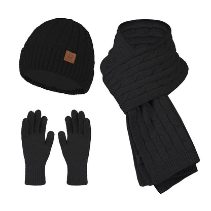 Alpaca Winter Set [Beanie + Gloves + Scarf]