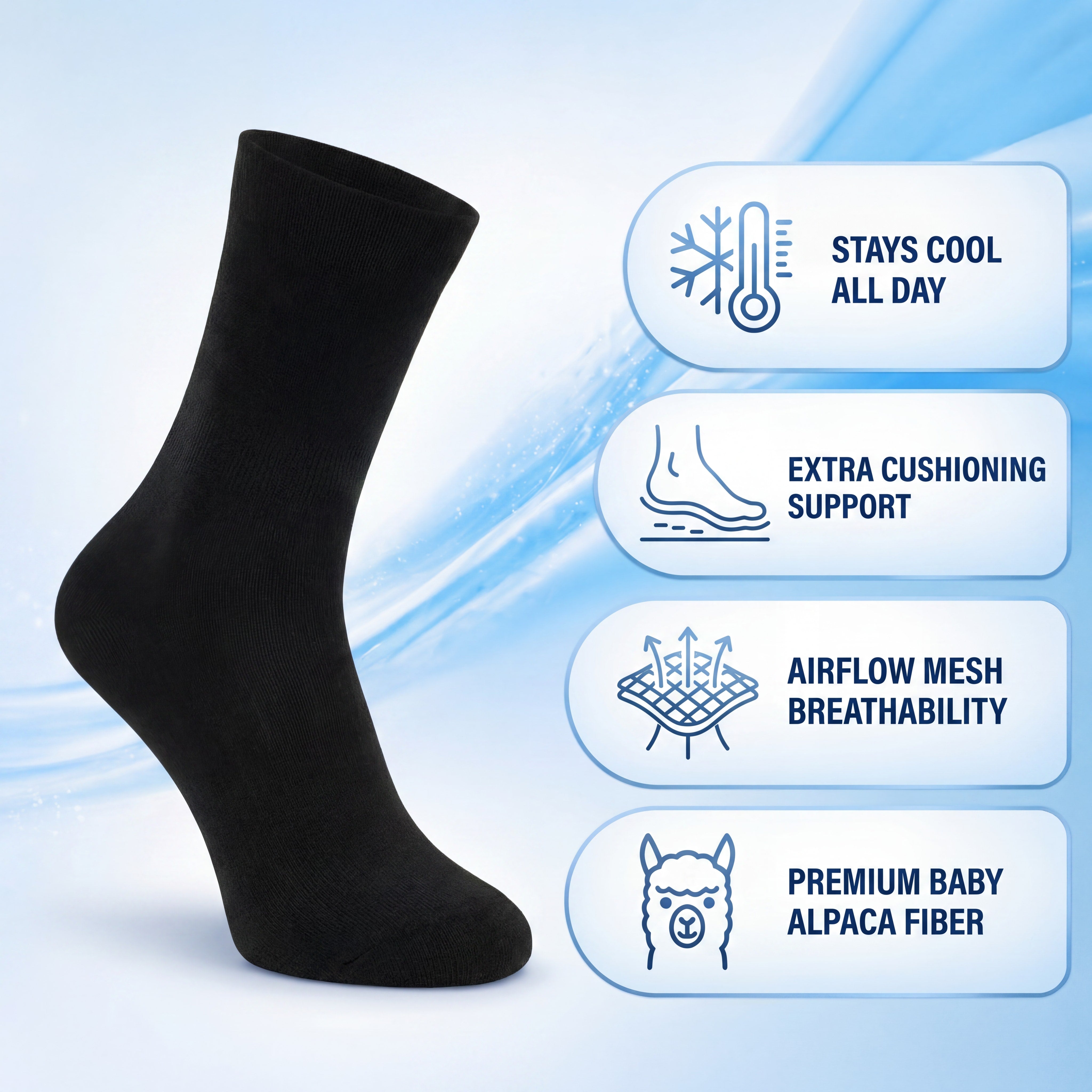 Alpaca Trail Ankle Socks