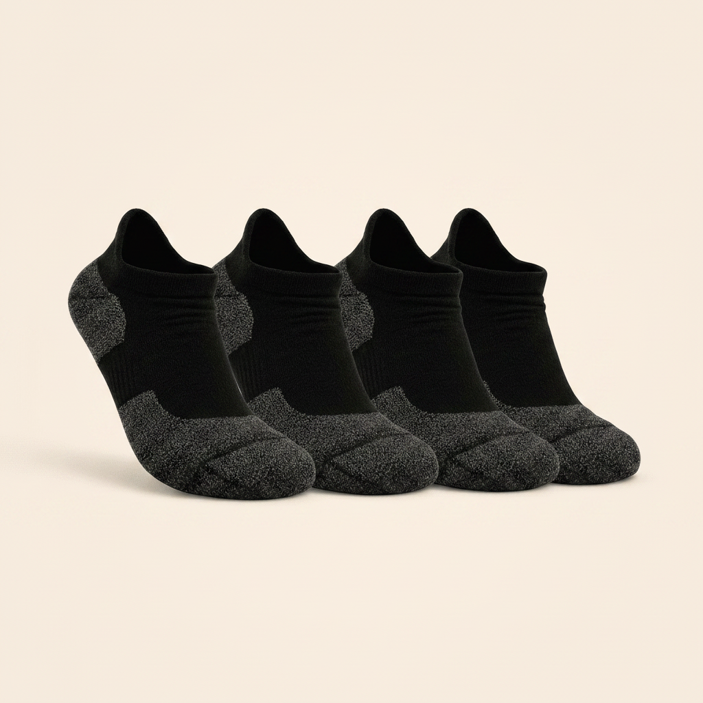 ALPACORE No-Show Bundle - 4 pairs of alpaca no-show socks